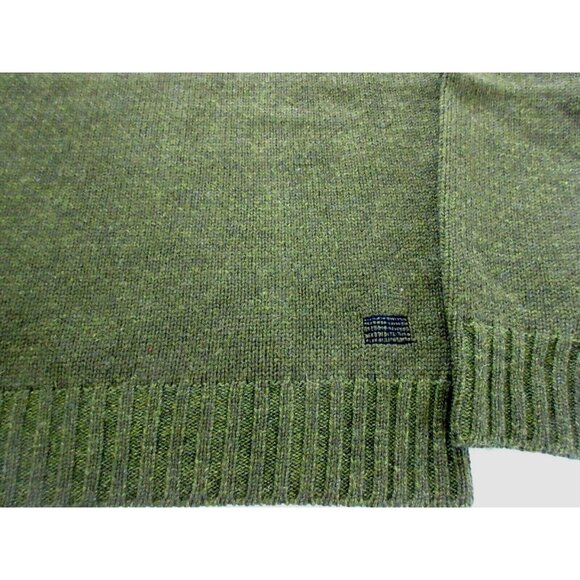 OOBE Brand Men's Edisto Crew Neck Virgin Wool Sweater Palma Green NWT Large - Picture 7 of 8